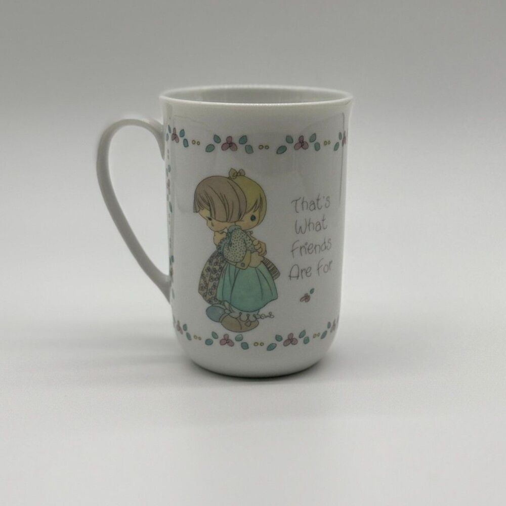 Vintage 1989 Precious Moments "That's What Friends Are For" Coffee Mug 511722